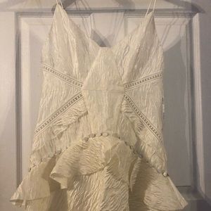 Self portrait beautiful white dress!